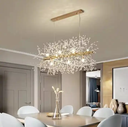 Nordic Pendant Lamp Hanging Lamp Modern Glass Beads Chandelier Light Fixture For Wedding