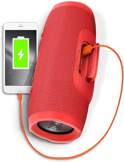 JBL Charge 5 - Waterproof Portable Bluetooth Speaker - Red