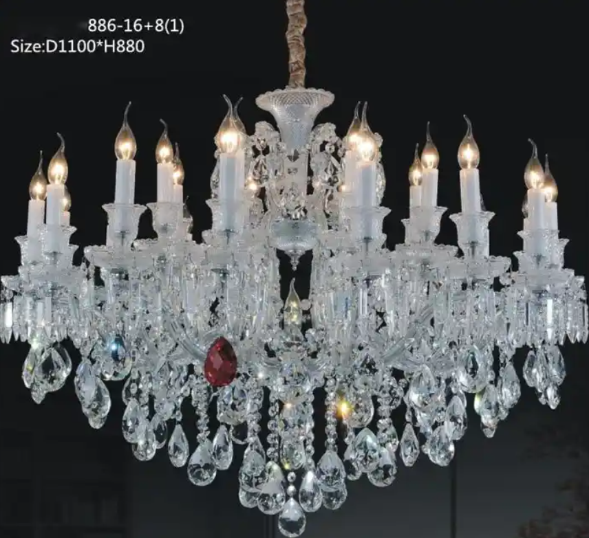 Custom Candle Chandelier Maria Theresa K9 Crystal Chandelier Lighting Lustre Crystal