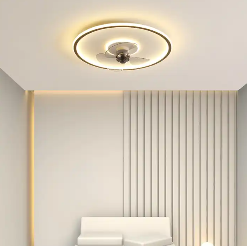 Modern Professional Led Ceiling Fan With Light And Remote Control led Ceiling Fans