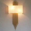 Brass Hotel Gold and Black Wall Sconce Light Hotel Decorative Wall Lamp