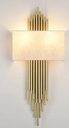 Brass Hotel Gold and Black Wall Sconce Light Hotel Decorative Wall Lamp