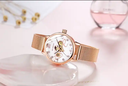 MG.ORKINA MG090 Women Fashion Automatic Movement Watch Stainless Steel Rhinestone Ladies Mechanical Watches