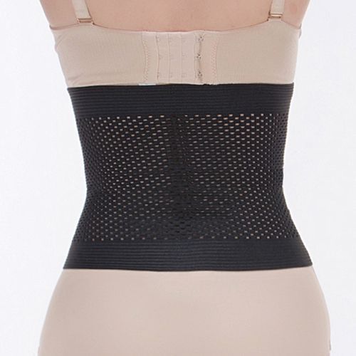 Waist Trainer Slimming Belt - Black