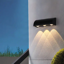 Modern Simple Indoor Outdoor Wall Lamp Light For Garden Bedroom 3W Aluminium Led