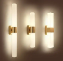 Modern Minimalist Creative Hotel Glass Ball Wall Lamps Home Bedroom Bedside Indoor LED Wall Light White Body Glass