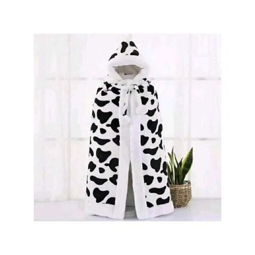 Kofia Baby Shawl Receiver Blanket + Full Suit - White Animal Print