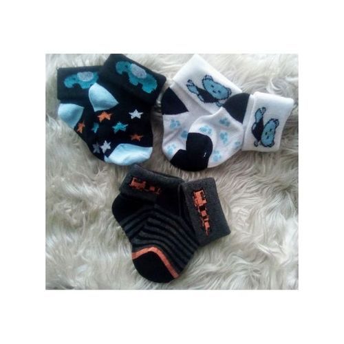 6pcs Baby Boy Unisex Socks - Multi Colour