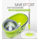 360 Spin Magic Mop with Bucket - Green