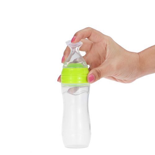 Baby Toddler Leak-proof Food Dispensing Spoon Juice Cereal