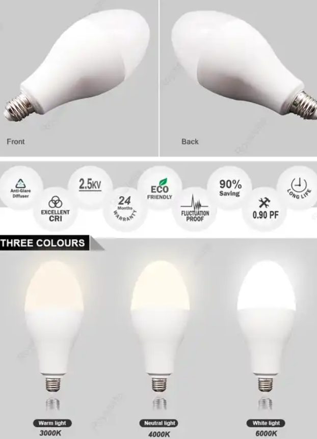 High Lumen Led Bulb 30W Big Power Led Bulb Light E27/B22 Led Bulb Lamp SMD2835