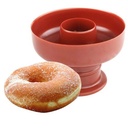 Kitchen Donut Maker Mold/Plastic - Red