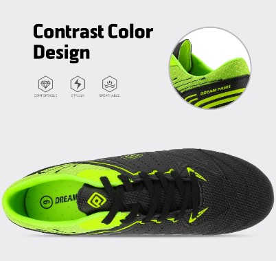 Mens 12 Pro Football Boots Lime Green,Black