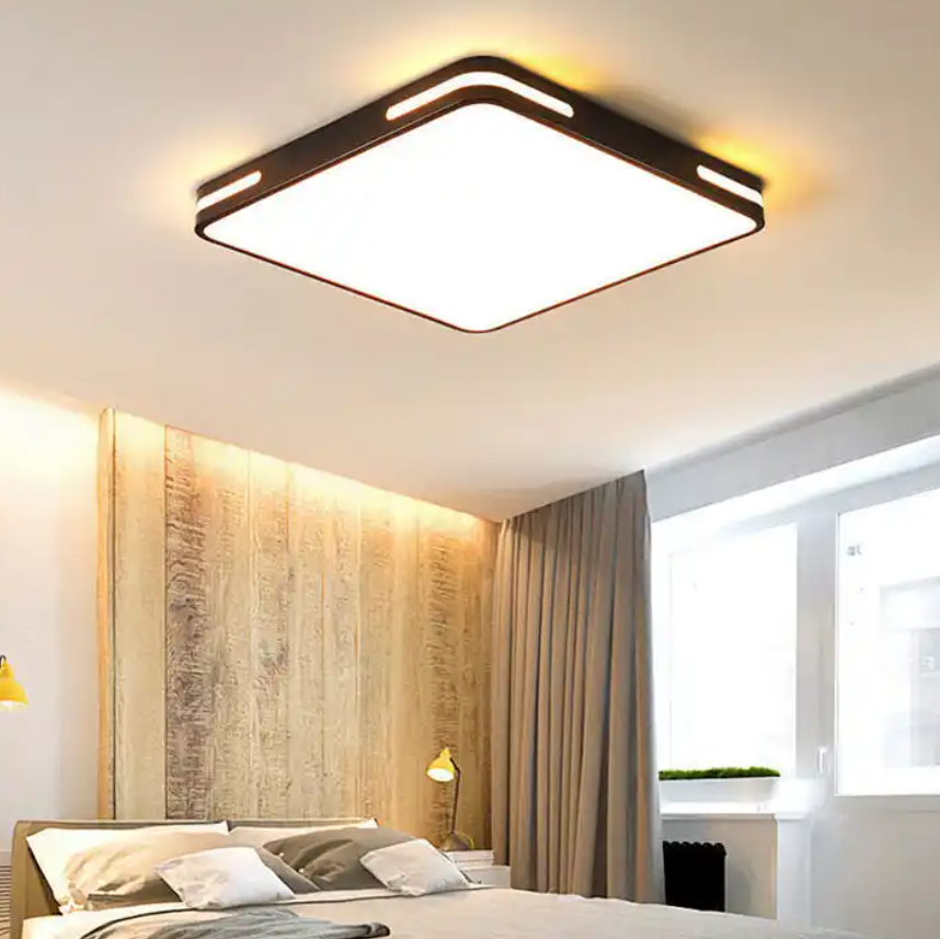 Modern Square White Surface Mounted Thin Led Ceiling Lights Panel Drop Ceiling Lighting Panel