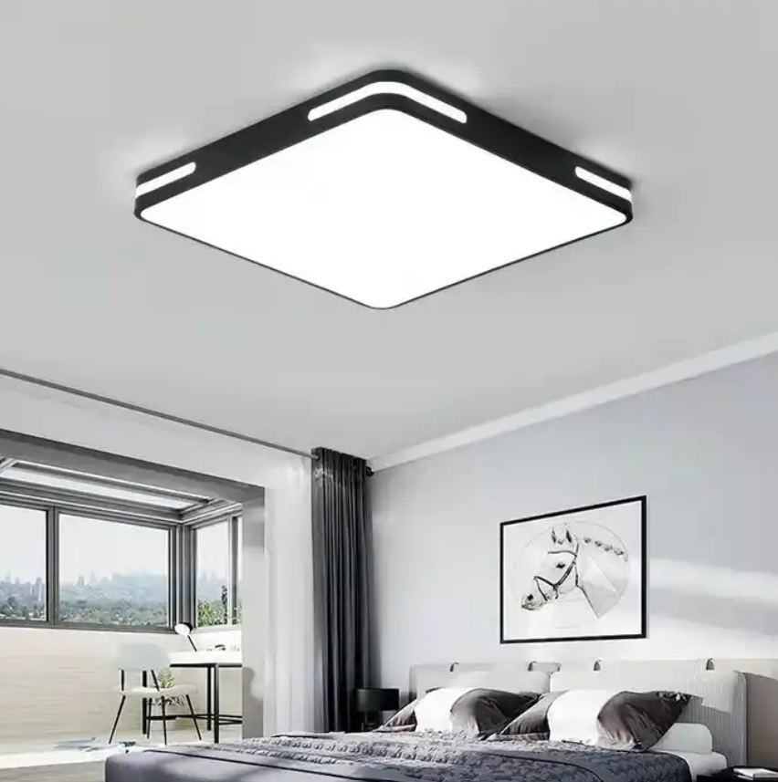 Modern Square White Surface Mounted Thin Led Ceiling Lights Panel Drop Ceiling Lighting Panel