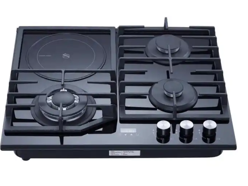 Copper Burner Built-In Gas Hob Gas Cooker 5 Burner Gas Stove