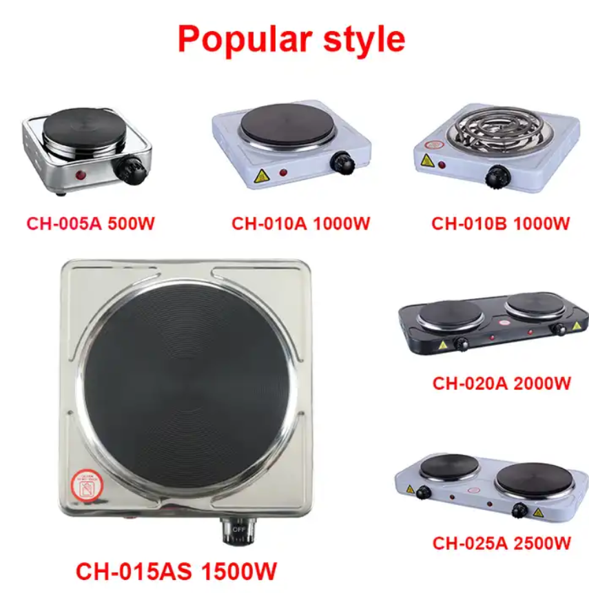 2 Burner Electric Hot Plate Stove