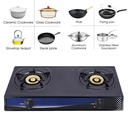 Gas Stove Stainless Steel 2 Burner Cooktops