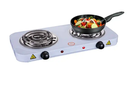 Double Electric Coil Hot Plate 2000W Kitchen