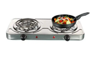 Double Electric Coil Hot Plate 2000W Kitchen