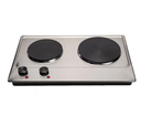 Adjustable Heater Plate Electric Double Burners Hot Plate Countertop Buffet Cooker Electric 2 Burner Stove Hot Plate