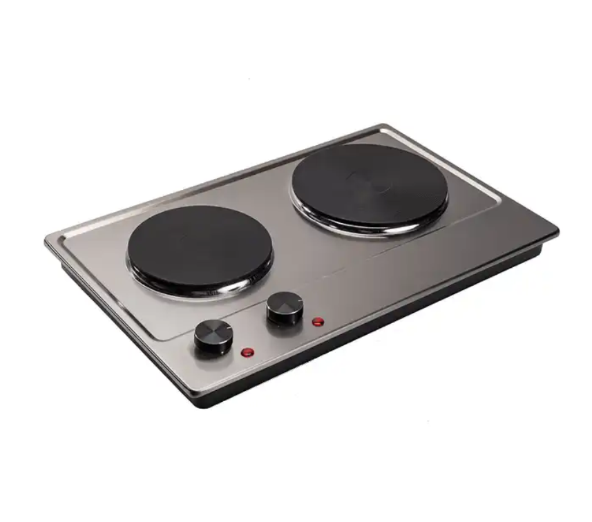 Adjustable Heater Plate Electric Double Burners Hot Plate Countertop Buffet Cooker Electric 2 Burner Stove Hot Plate