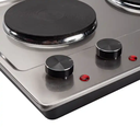 Adjustable Heater Plate Electric Double Burners Hot Plate Countertop Buffet Cooker Electric 2 Burner Stove Hot Plate