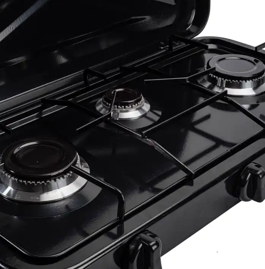 Outdoor Portable 3 Burner Kitchen Gas Stove