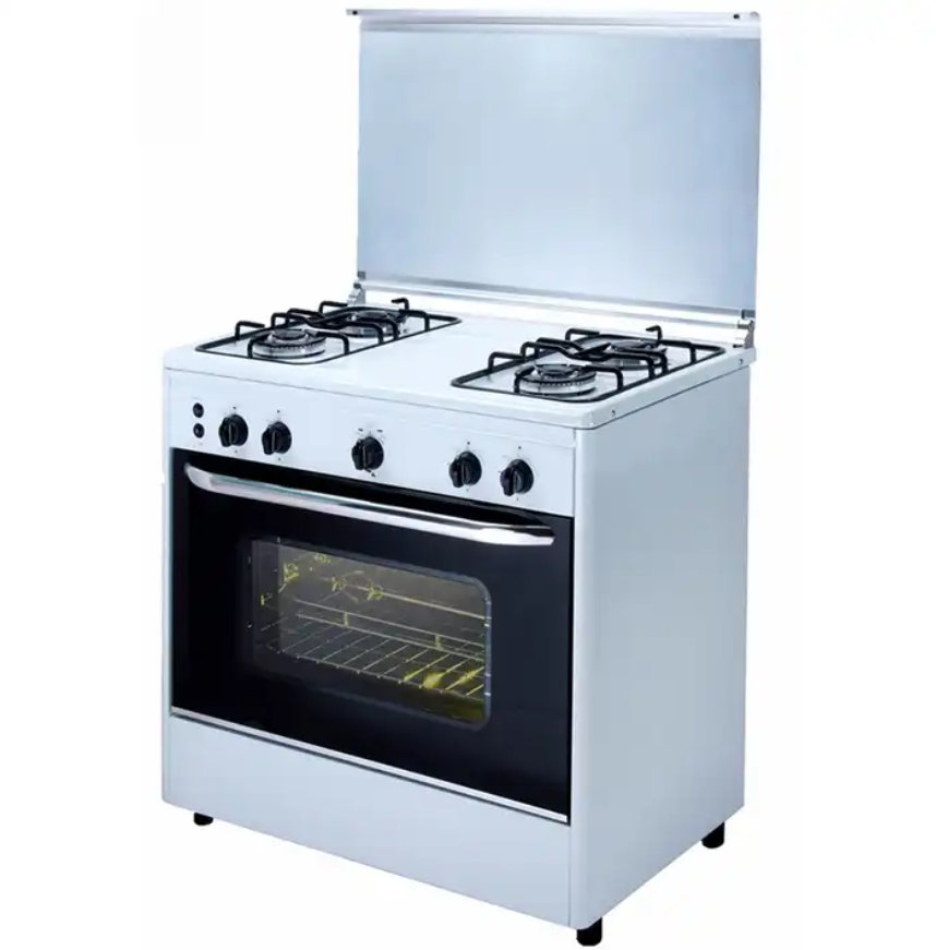 Commercial Gas Range With 4 Burner Freestanding Gas Cooking Range 4 Burners Stove With Oven Gas Stove With Oven Grill