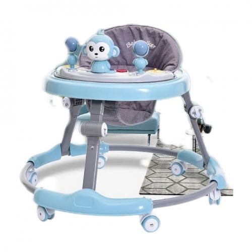 Set Of Multi- Purpose Baby Walker - Pink, Blue