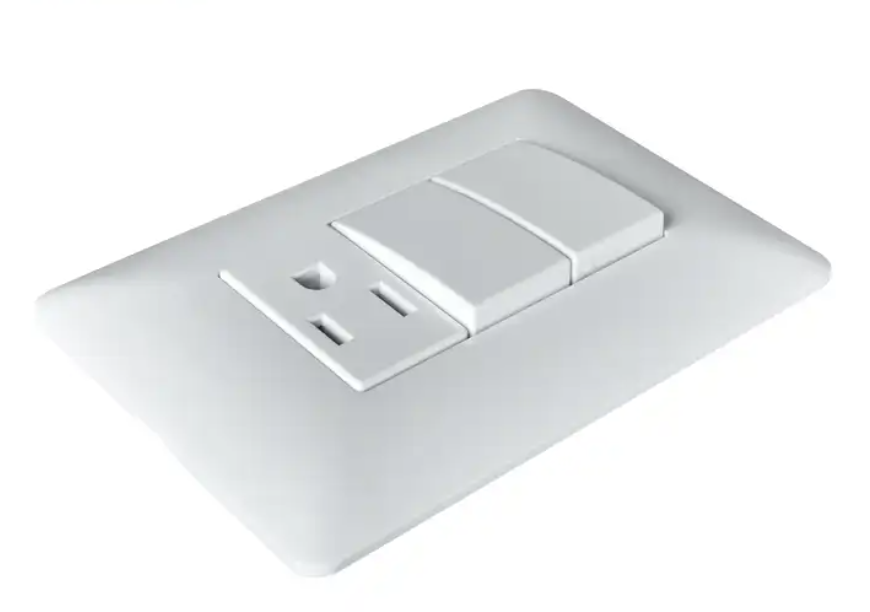 AM2313 Wall switch American standard Italy Europe socket light home