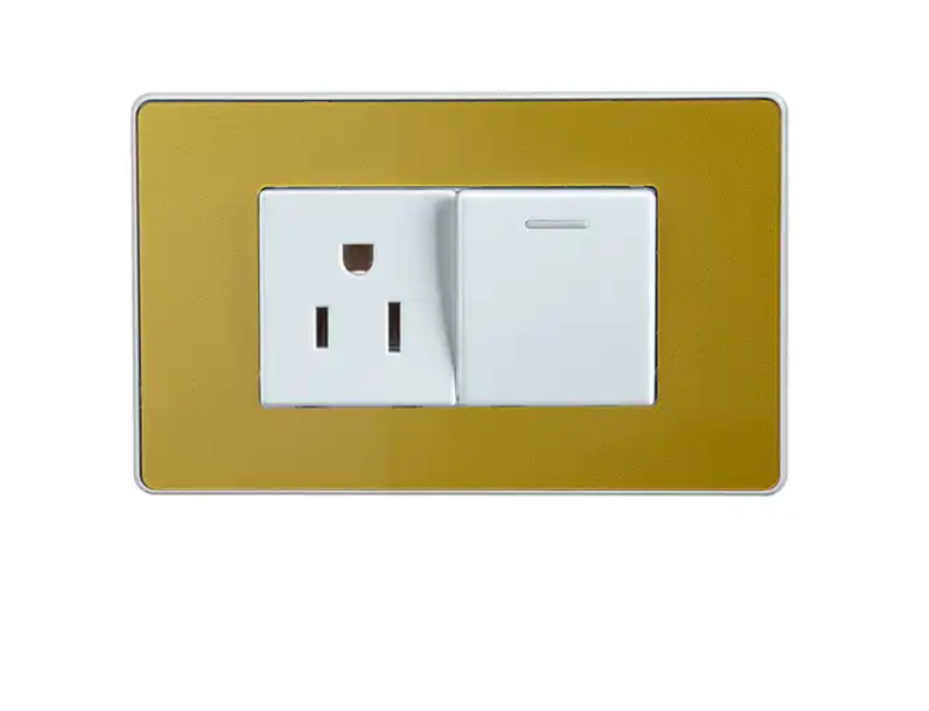 AG6101 AG Series White ZA Z&A Electric Wall Switch