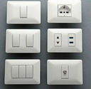 BM Series US and Italy standard socket and switch light home electrical socket and switch