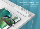 UK Standard Extension Socket with USB Quick Charger Ports For Desktop Surge Protector Power Strip