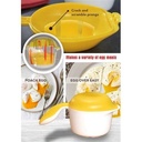 Microwave Scrambled Egg Maker Cooking Tool - Yellow