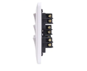 BS Standard 5gang 1way led strip Light wall Switch switches and socket