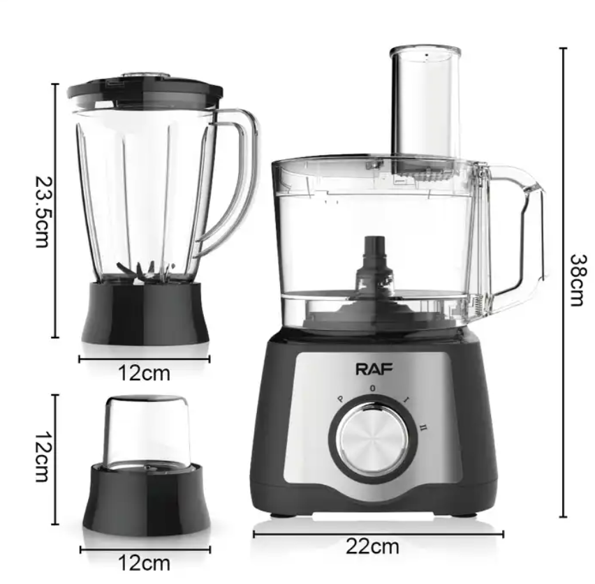 7 in 1 Blender  Chopper Multifunctional Food Processor Machine