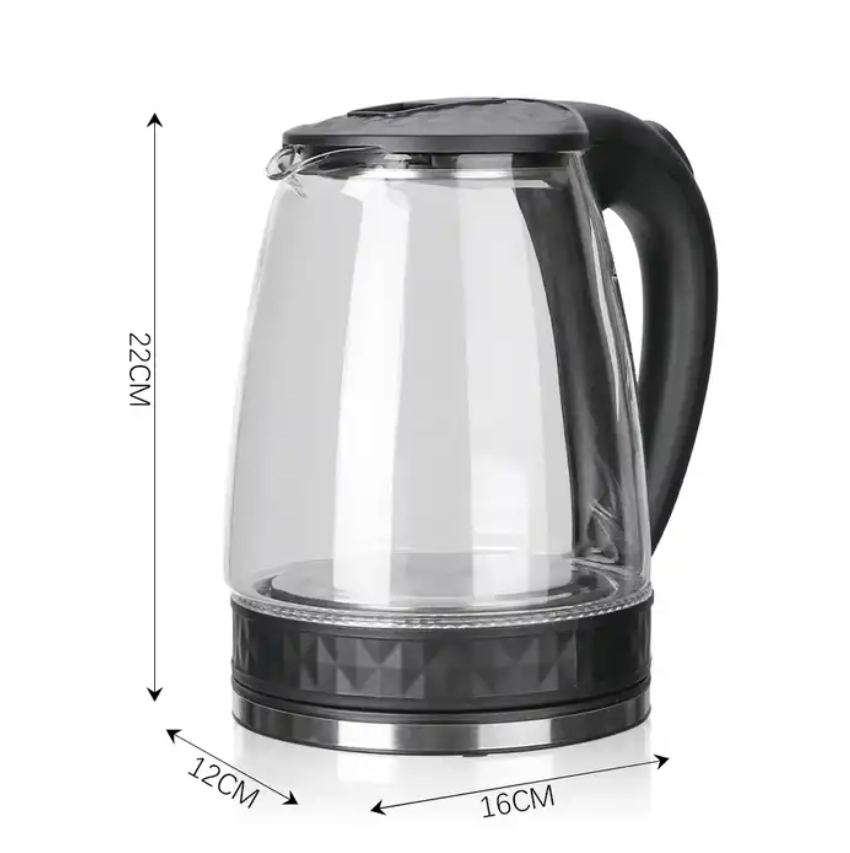 Electric Water Coffee Kettle Mini Stainless Steel Cooking Kettle Warmer Whistling Heating Tea Maker Samovar