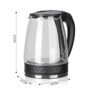 Electric Water Coffee Kettle Mini Stainless Steel Cooking Kettle Warmer Whistling Heating Tea Maker Samovar