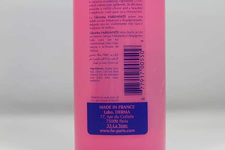 FAIR AND WHITE ORIGINAL LIGHTENING GLYCERIN LOTION 125 ML / 4.22 FL OZ