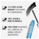 Rimmel London KIND & FREE Mascara, Vegan Formula, Volumizing, Waterproof, 002, Black Brown, 0.23oz