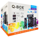 Q-BOX Q-1203 3.1 Channel Speaker 6.5 Inch Subwoofer Home Theatre Speaker System With USB /SD / BT