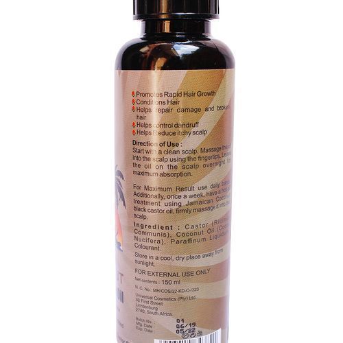 Top Class Jamaican Coconut Black Castor Oil - 150ml