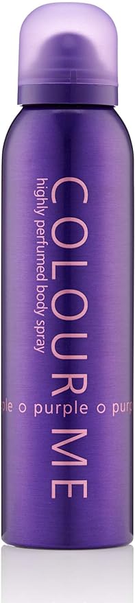 Colour Me Purple - Fragrance for Women - Gift Set 100ml EDP/150ml Body Spray, by Milton-Lloyd