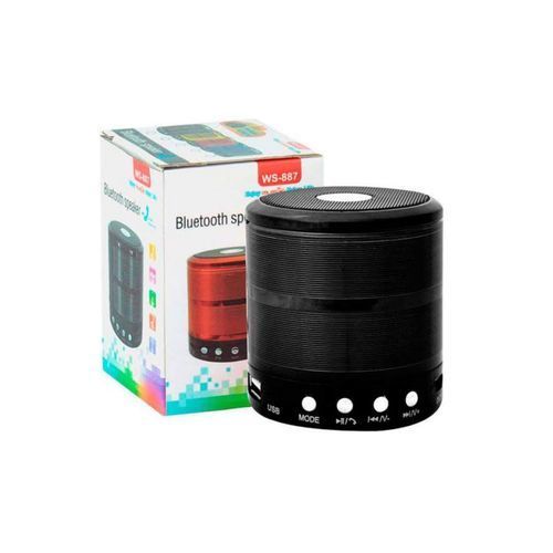 Mini Bluetooth Speaker With MP3 And FM Radio - Black