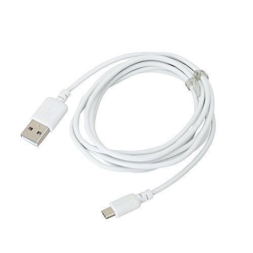 Tecno Fast Charging Charger With USB Cable - White