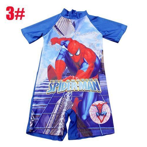 Kid's Swimming Costume Wear - Blue Multiple Designs