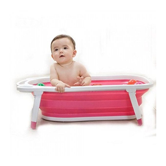 Original Baby Folding Bathtub For Babies - Pink