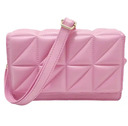 Small Durable Elegant Pink Women's Shoulder Crossbody Messenger Bag