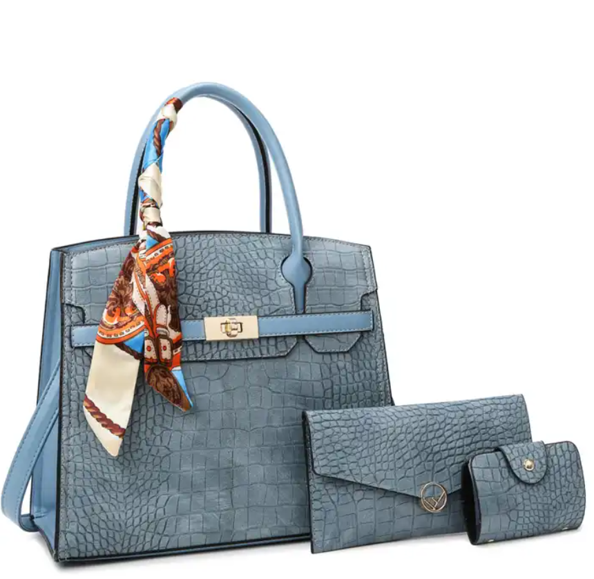 Designer 3-Piece Set Lady Ladies Handbags